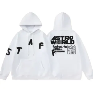 Astro World Festival Hoodie White