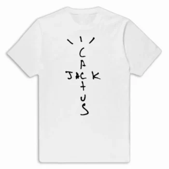 Cactus Jack Letters White T-Shirt