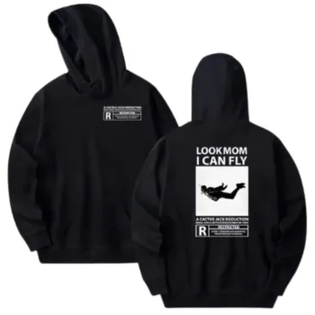 Look Mom I Can Fly Flying Poster Hoodie