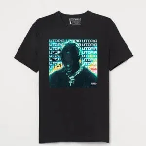 Travis Scott Utopia Pack Black T-Shirt