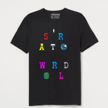 Astroworld Letters T- Shirt