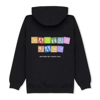 Cactus Jack Black Hoodie