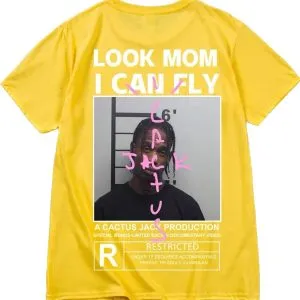 Cactus Jack Look Mom I Can Fly Shirt