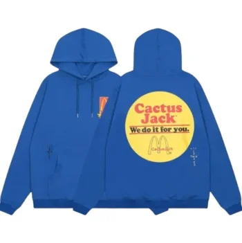 Cactus Jack We Do It For You Blue Hoodie