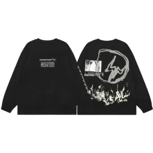 Cactus Jack X Fragment Black Sweatshirt
