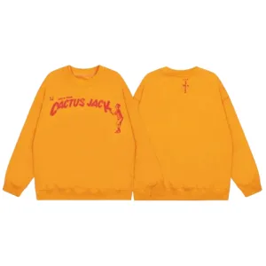 Cactus Jack Yellow Crewneck