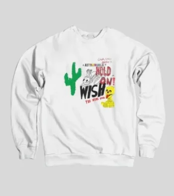 Travis Scott Astroworld White Sweatshirt