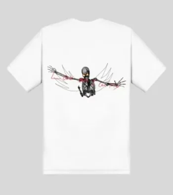 Travis Scott Look Mom I Can Fly White Shirt